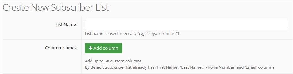 Create_Subscriber_List
